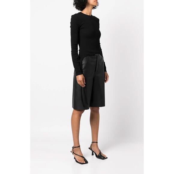 Dion Lee Cut-Out Ribbed Top in Black XS NWT - Picture 9 of 9